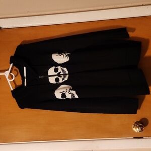 Torrid Knit Skull Zip up Hoodie Size 18/20 (Torrid Size 2)